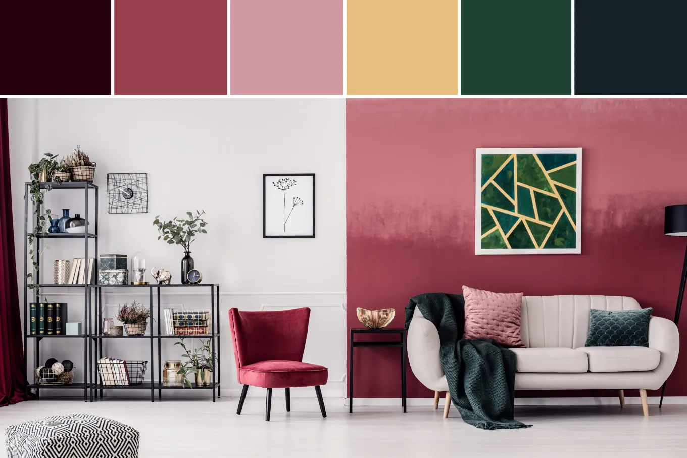 How to Choose the Perfect Color Palette for Every Room in Your Home